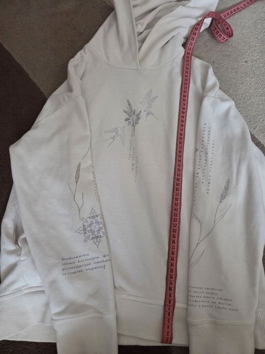 Худі Goldi біле капюшен