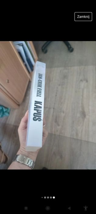 książka Kapuś. Czarna Seria Autor: Jan-Erik Fjell