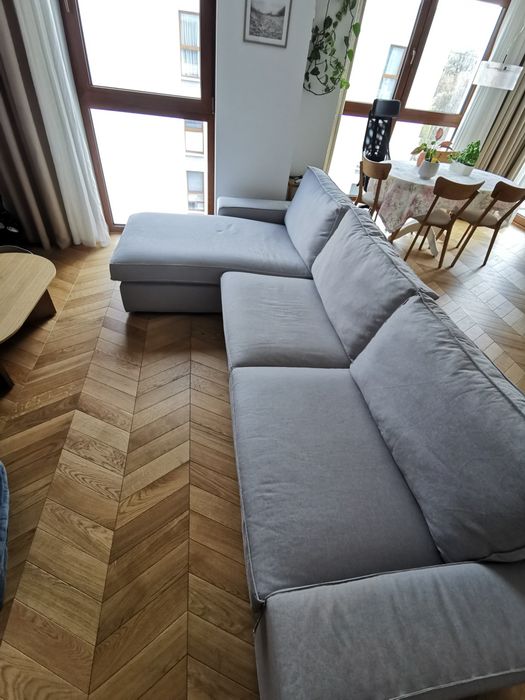 Sofa Ikea Kivik  szara