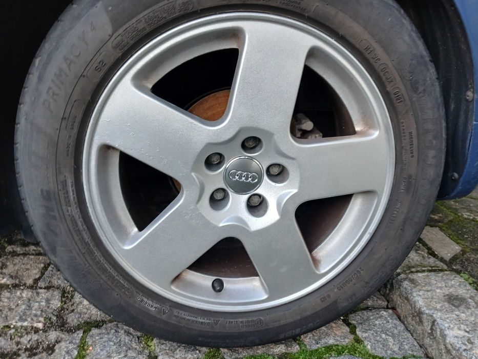 Jantes audi 16 5x100 com pneus