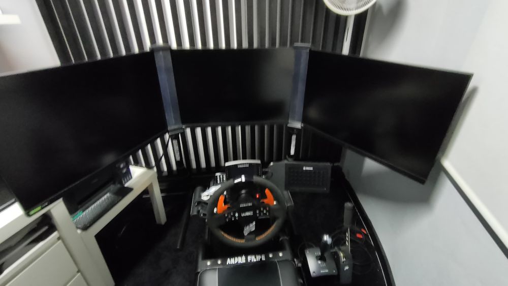 Suporte monitor triplo monkeydriver/ playseat