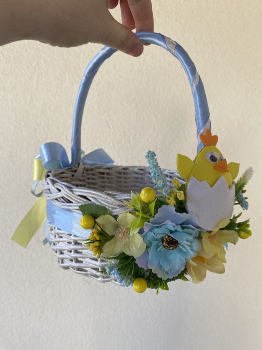 Дитячі великодні кошики для дівчаток та хлопців