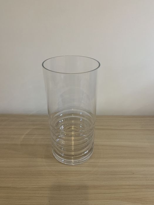 Wazon z grubego szkła 29cm