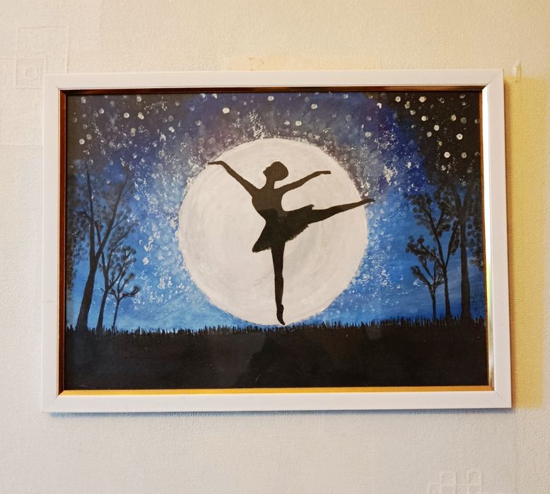 Картина ,,Місячне сяйво,, 20*30 см.