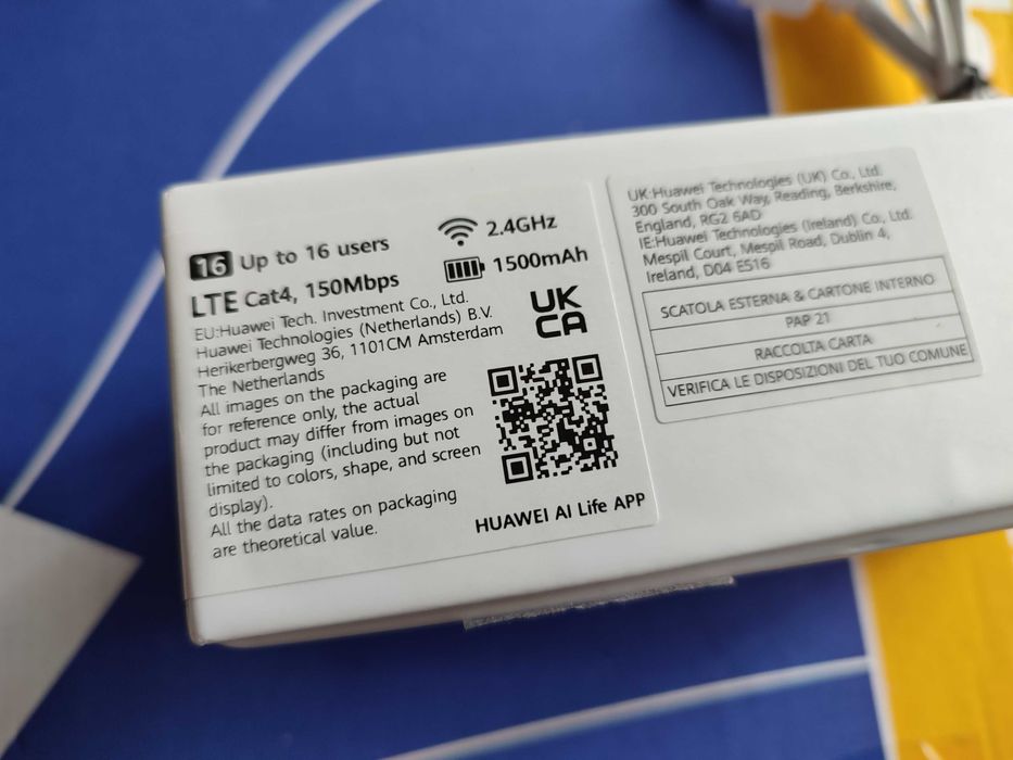 Huawei 4G Router Hotspot