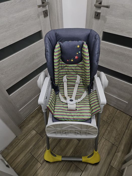 Krzesełko do karmienia Chicco Polly Magic denim