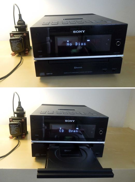 Aparelhagem Sony HCD-BX50BTi -  versão US - Canada - 120V 60Hz