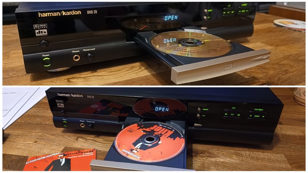 Okazja! Odtwarzacz CD/DVD Harman Kardon DVD 20 + Pilot CD-R MP3