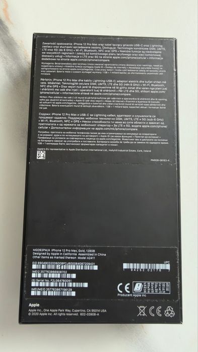 Iphone 12 Pro max 128 GB