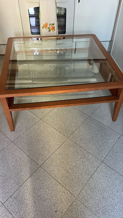 Mesa de centro de sala usada