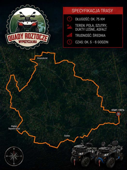 Wypożyczalnia quadów - QuadyRoztocze.pl
