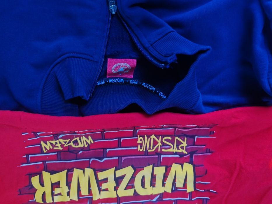 Bluza z Koszulka Widzew Łódź z Herbem  Orginalne