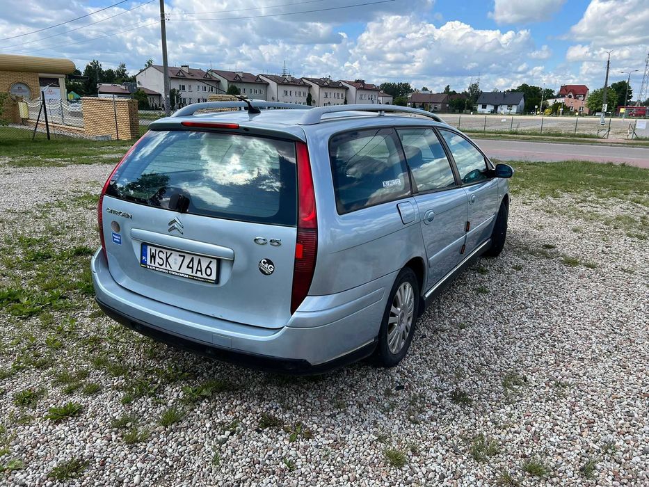 Citroen C5 2005r 2.0 AUTOMAT Z GAZEM, KOMBI z hakiem