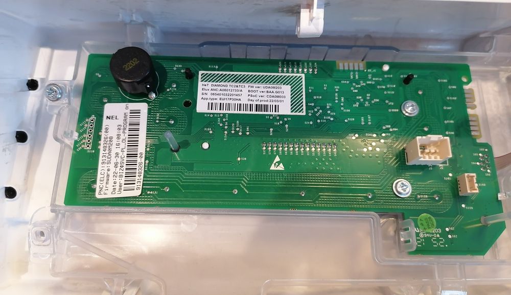 Części do ELECTROLUX EW7TN3272SP SteamCare 700 7 kg 1200 obr