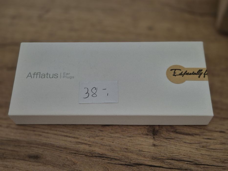 Afflatus ear plugs. Zatyczki do uszu tlumiace szumy.