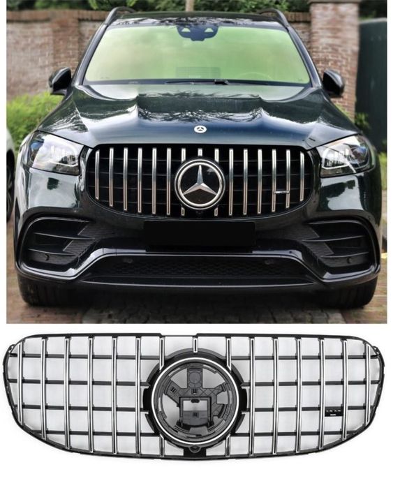 Решетка радиатора Mercedes Benz X167 W167 GLS GT рестайлинг