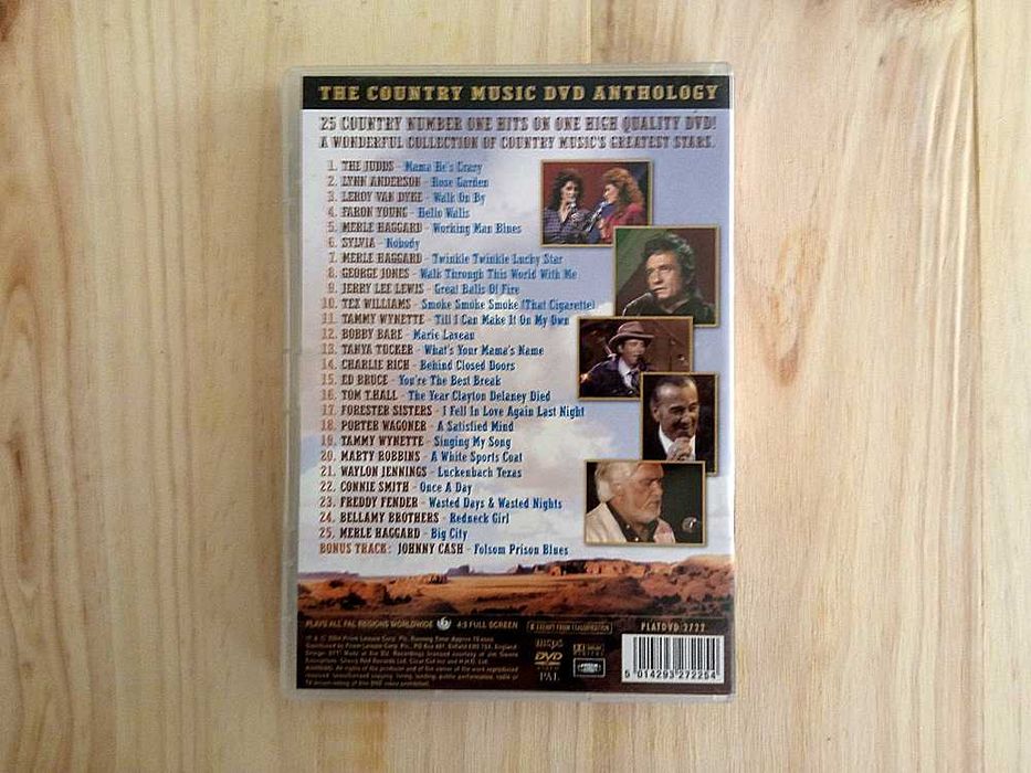 DVD 25 Country Number 1s