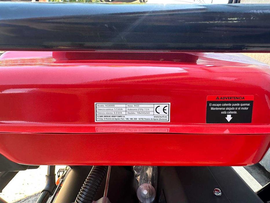 Бензиновий генератор на 1 фазу - Курилл 6000 - 6 кВт, з доставкою