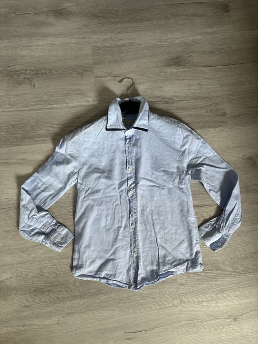 Koszula niebieska dla chłopca rozmiar 140, koszula Zara dla chłopca