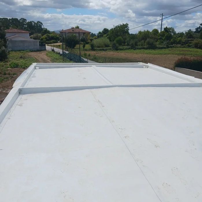 Impermeabilização de coberturas, fundações com Tela