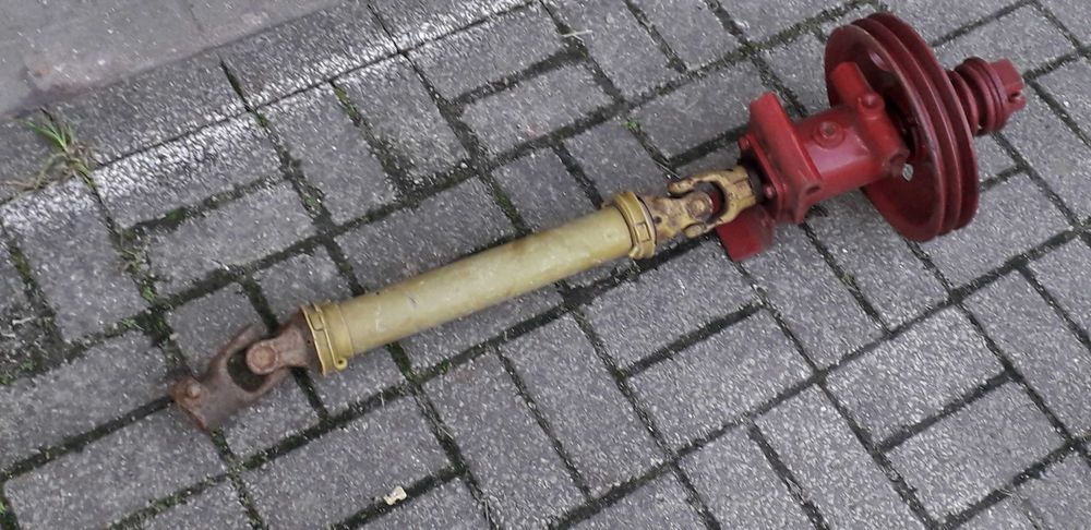 transmissao com polia e embraeagem