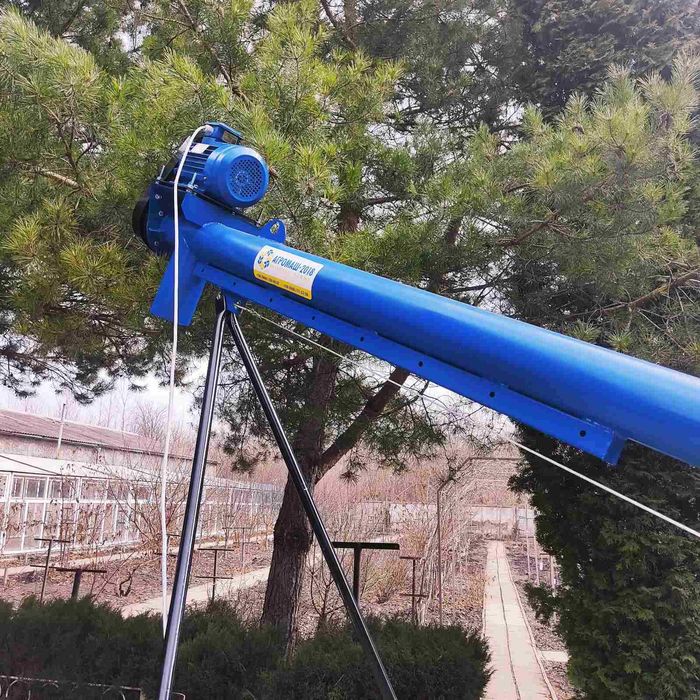 Винтовой конвейер, шнековый погрузчик, транспортер зерна 108*2*380