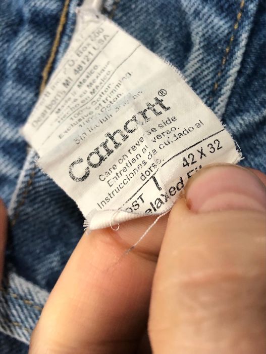 Джинси від Carhart   Зроблені в Мексиці  Розмір XXL (42/32)