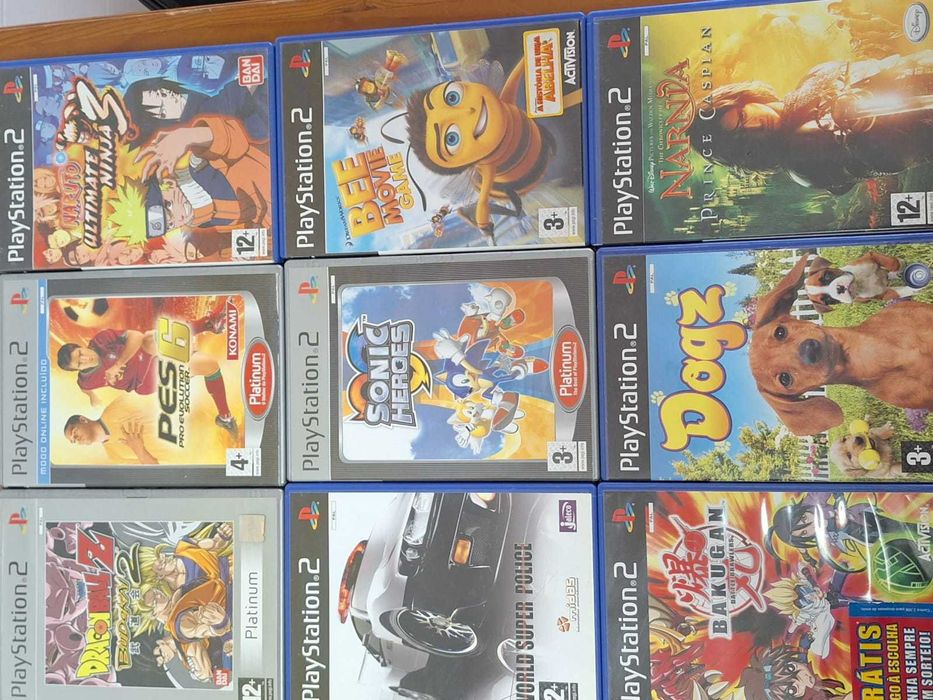 Jogos Playstation 2 (Preços na descrição)