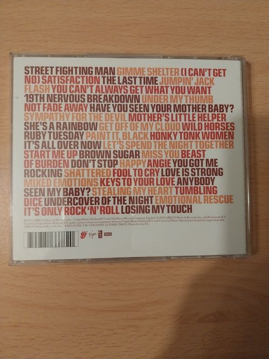 ROLLING STONES - Forty Licks (2002) (CD)