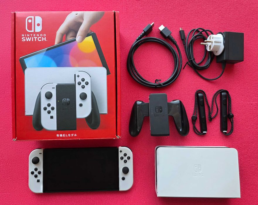 Nintendo switch oled + ігри, кп 128 гб