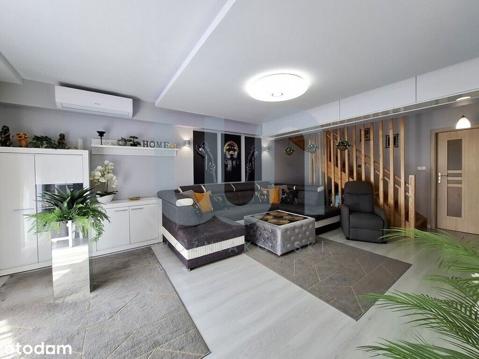 Dwupoziomowy apartament/Wyposażony/Prywatny las