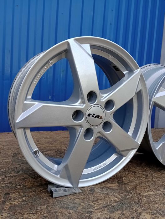 Felgi Aluminiowe 5x112 R16 6,5J ET46 Volkswagen Passat Jetta Golf Caddy Sharan Touran T-Roc Skoda Octavia Superb Yeti Seat Leon Altea Audi A3 Q2