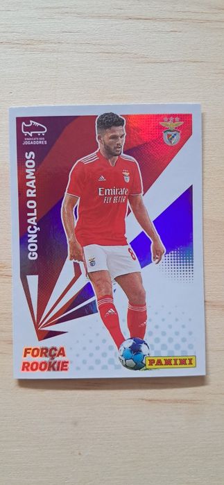 Cromo futebol de Goncalo Ramos(Liga Portuguesa)da Panini