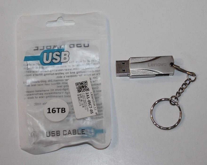 Флешка Lenovo 16 тб. USB3.0