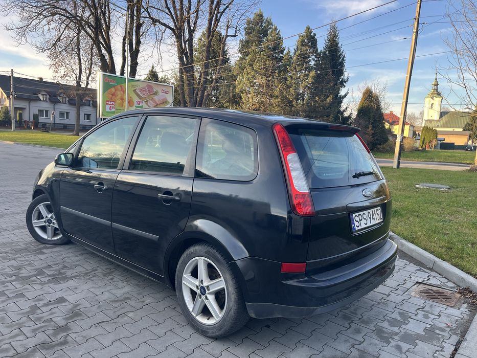 Ford C Max 2007 rok 2.0 tdci Alufelgi Zadbany sofix 0 rdzu pali 6 litr