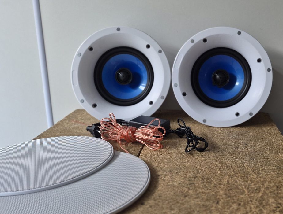 Колонки в стелю пара активні Bluetooth aux
