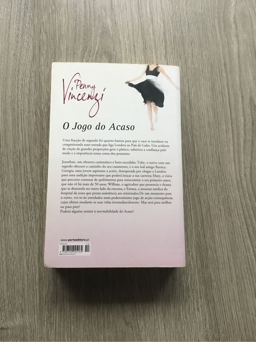 Livro O Jogo do Acaso de Penny Vicenzi