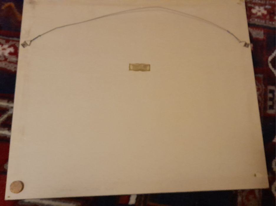 Pintura original emoldurada