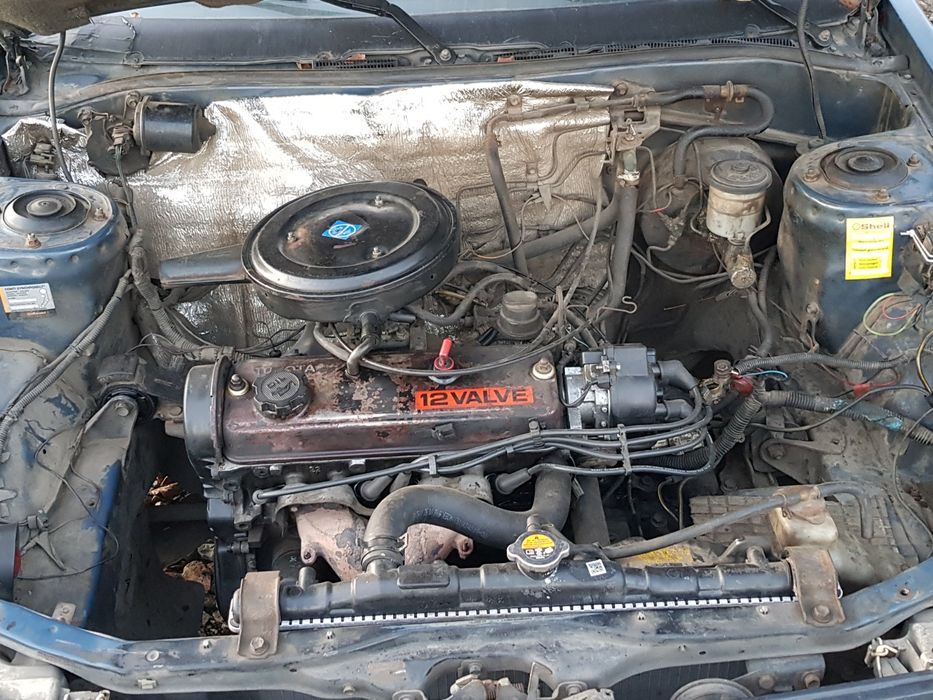 Toyota Corolla AE80 AE81  Двигун 3A 2E 4A-FE ГБЦ Блок