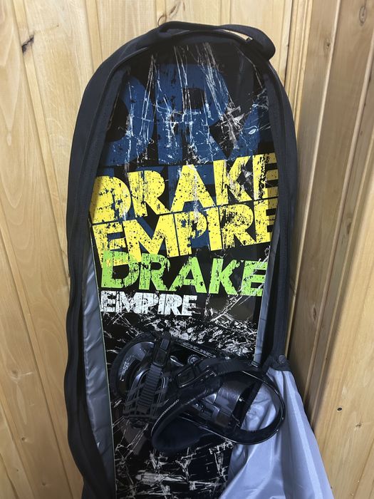 Сноуборд drake 162см