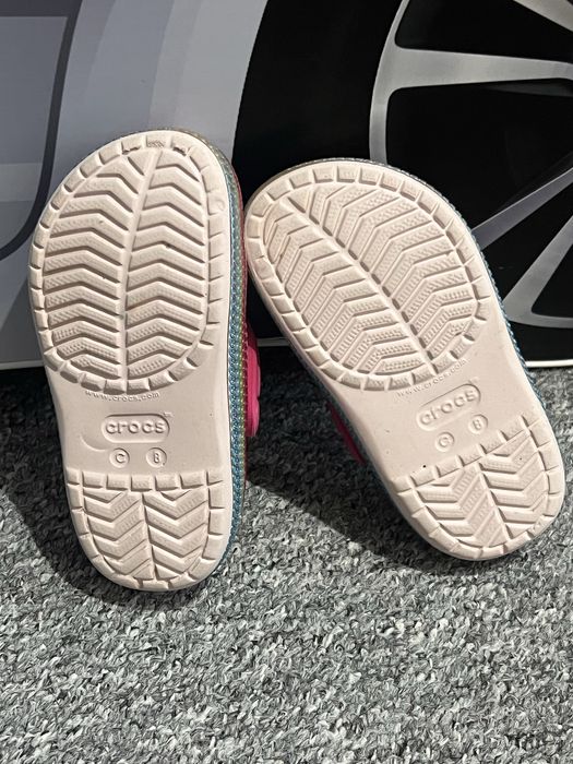 Сабо crocs c8 для дівчинки