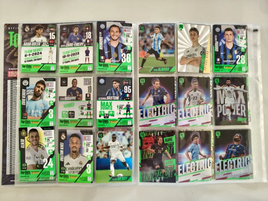 Karty Top Claas 2025 - zestaw 72  kart