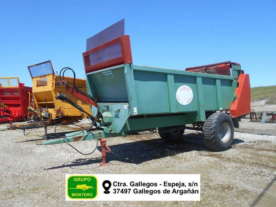 Espalhador de estrume Siam de 11,8T