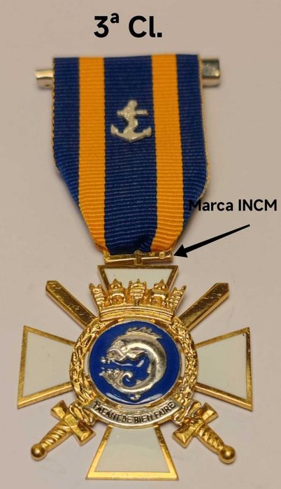 MEDALHA CRUZ NAVAL