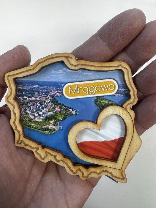 Magnes na lodowke Mrągowo