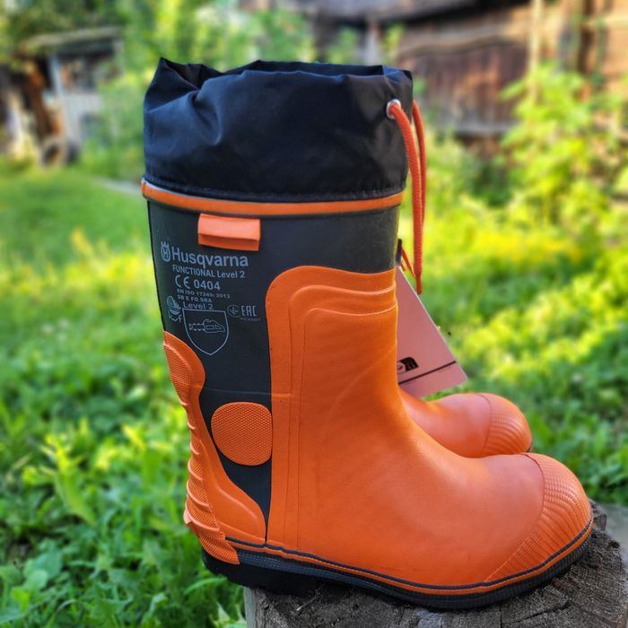 Сапоги бензопильшіка Husqvarna робочі чоботи