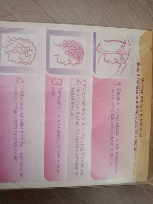 Wałki stożkowe do włosów