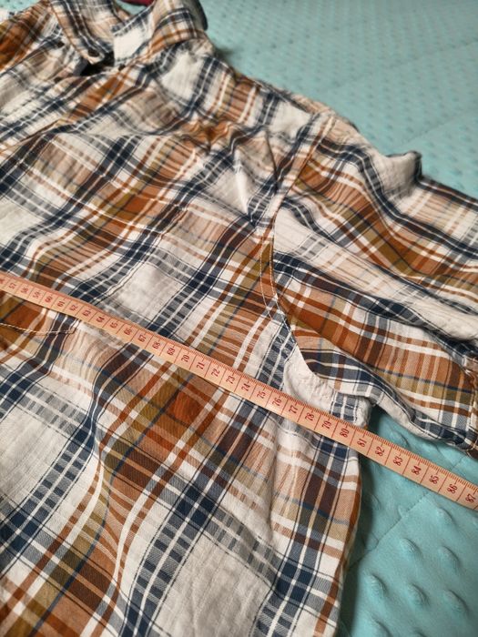 Koszula męska krótki rękaw 5xl szyją 104 cm