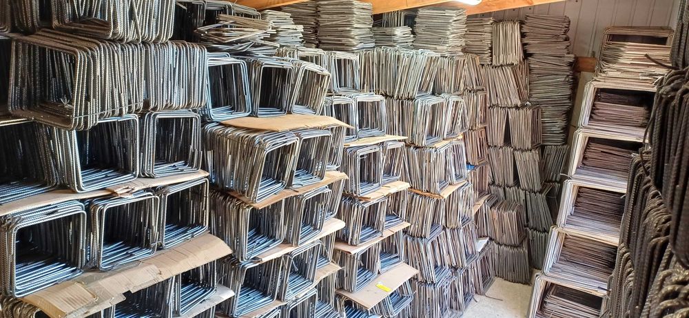 Strzemiona (jarzemka) zbrojeniowe - budowlane do zbrojenia betonu stal