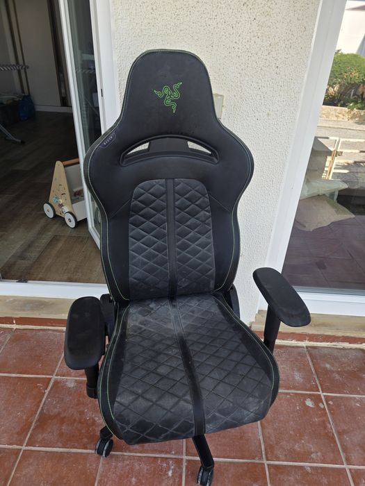 Cadeira  Gaming Razer Chair Black/Green – Pouco Uso